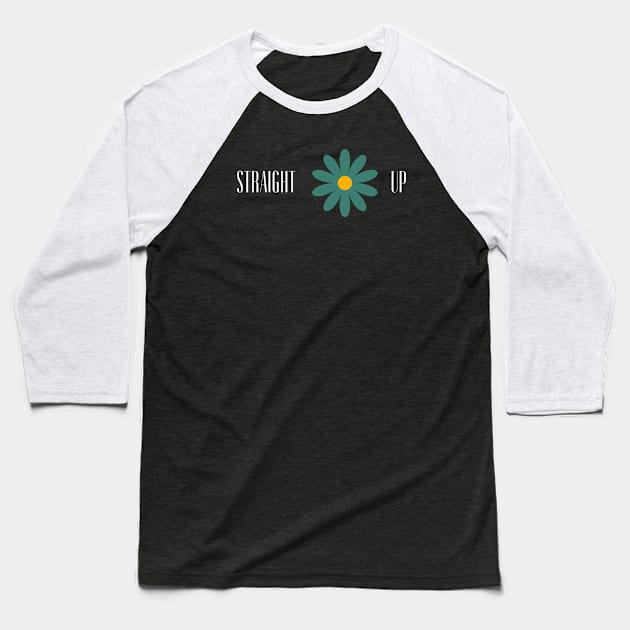 STRAIGHT UP Baseball T-Shirt by Straight Up